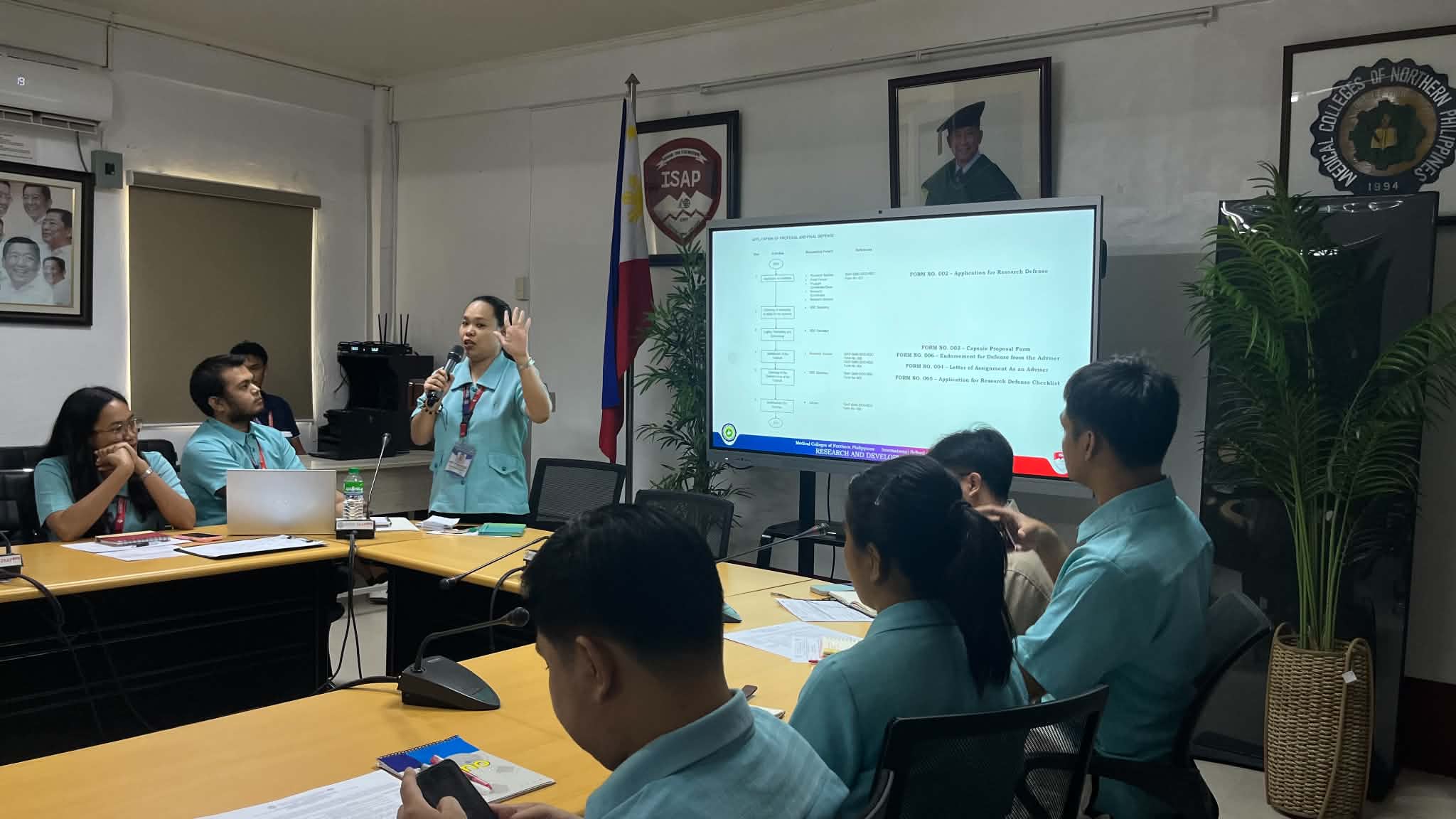 Standard Operating Procedures presentation session