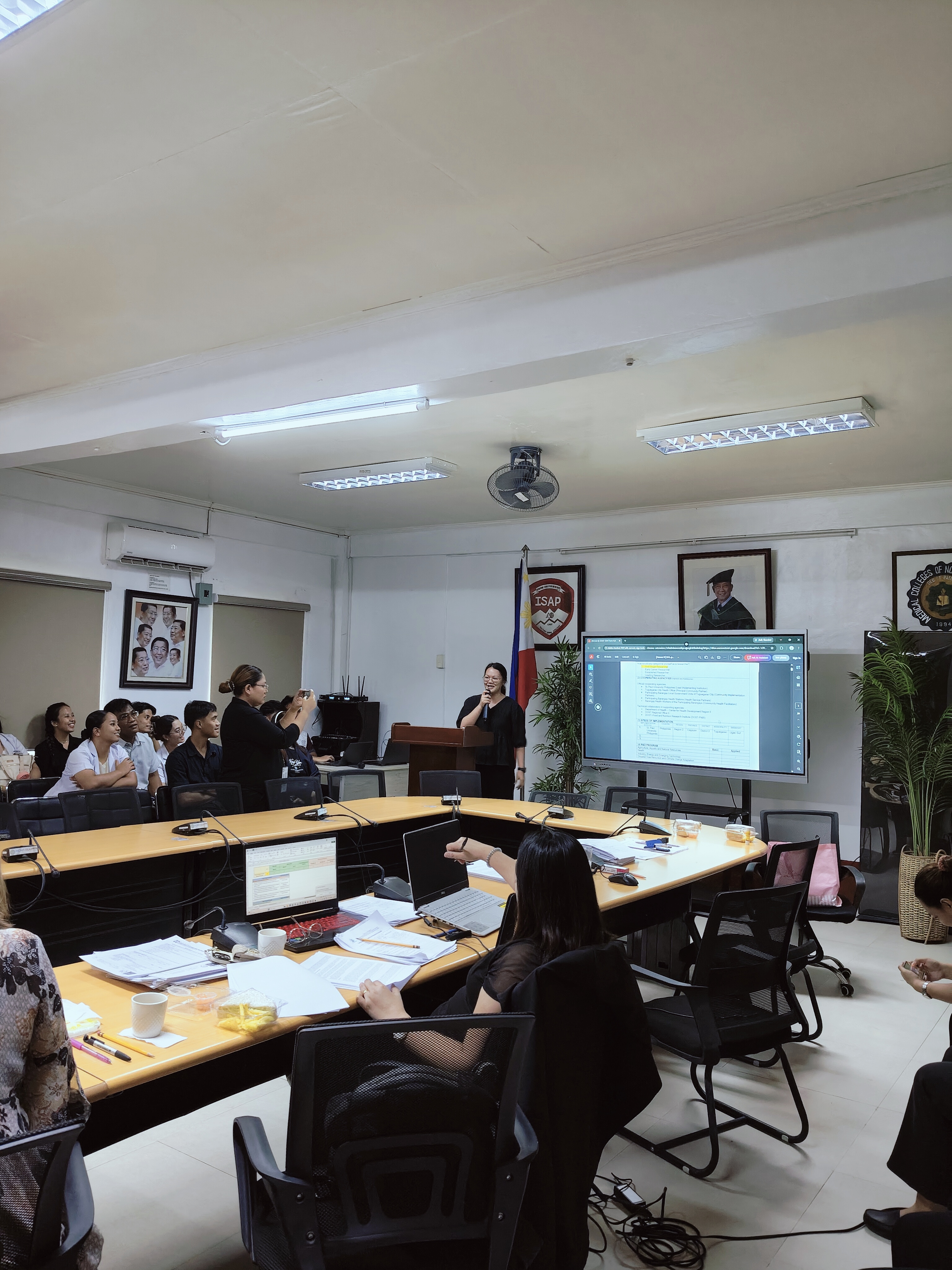 MCNP-ISAP research leaders and DOST-CVHRDC collaboration