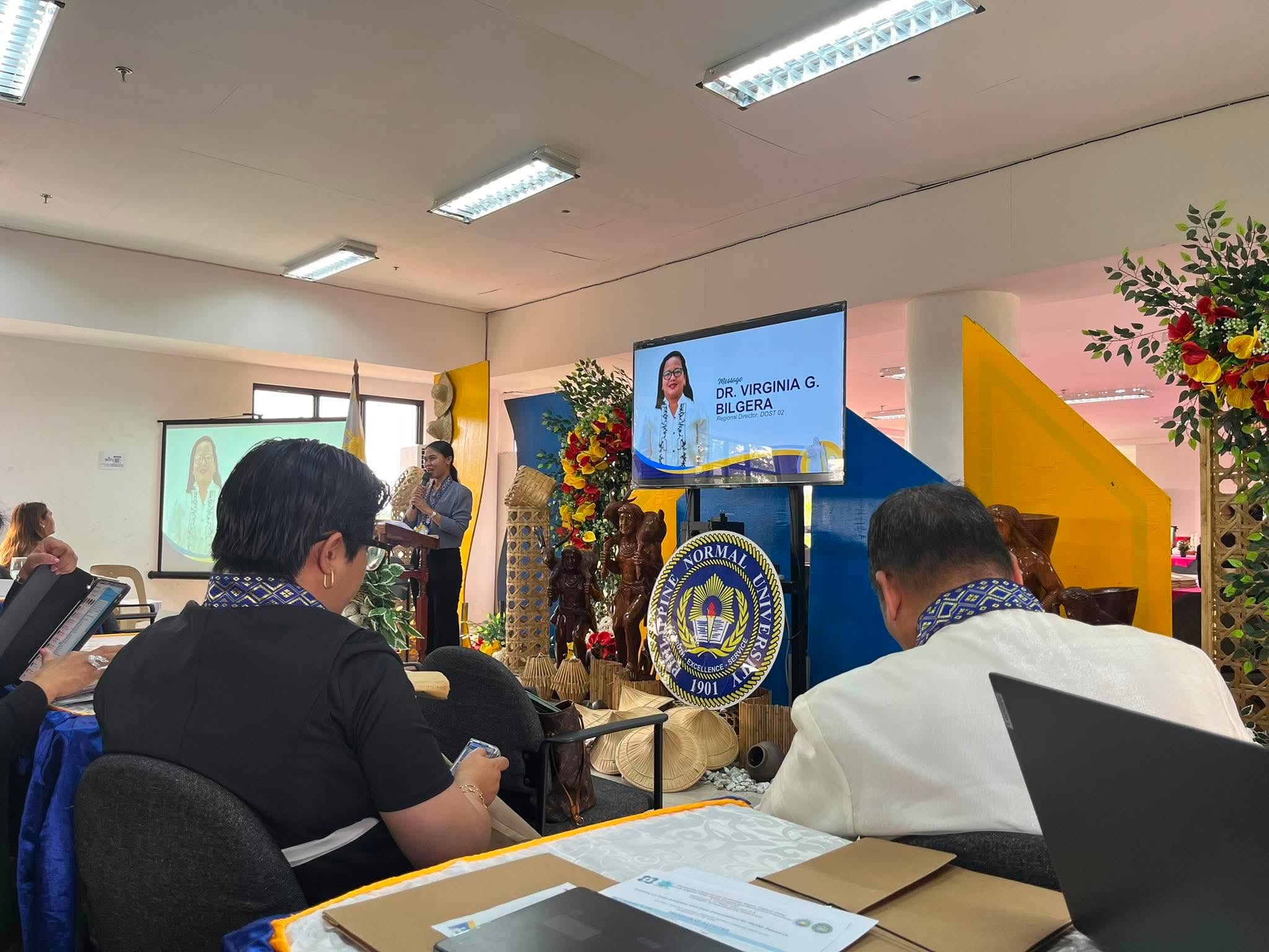 Plenary opening message delivered by Dr. Virginia G. Bilgera, Regional Director of DOST Region 02