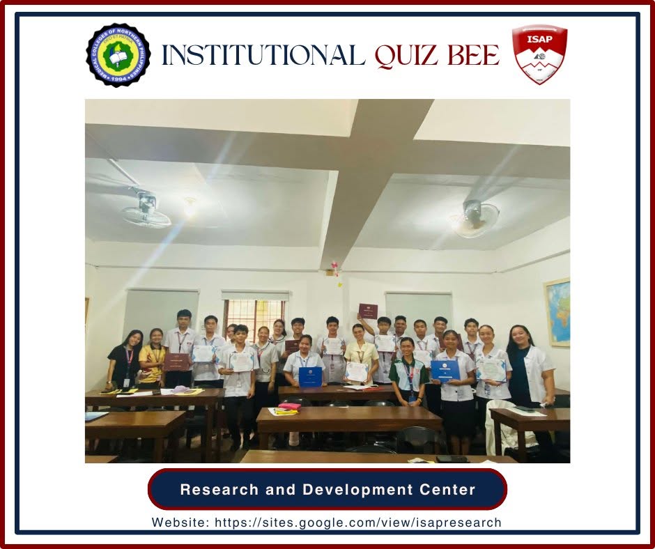 Institutional Statistics Quiz Bee Winners