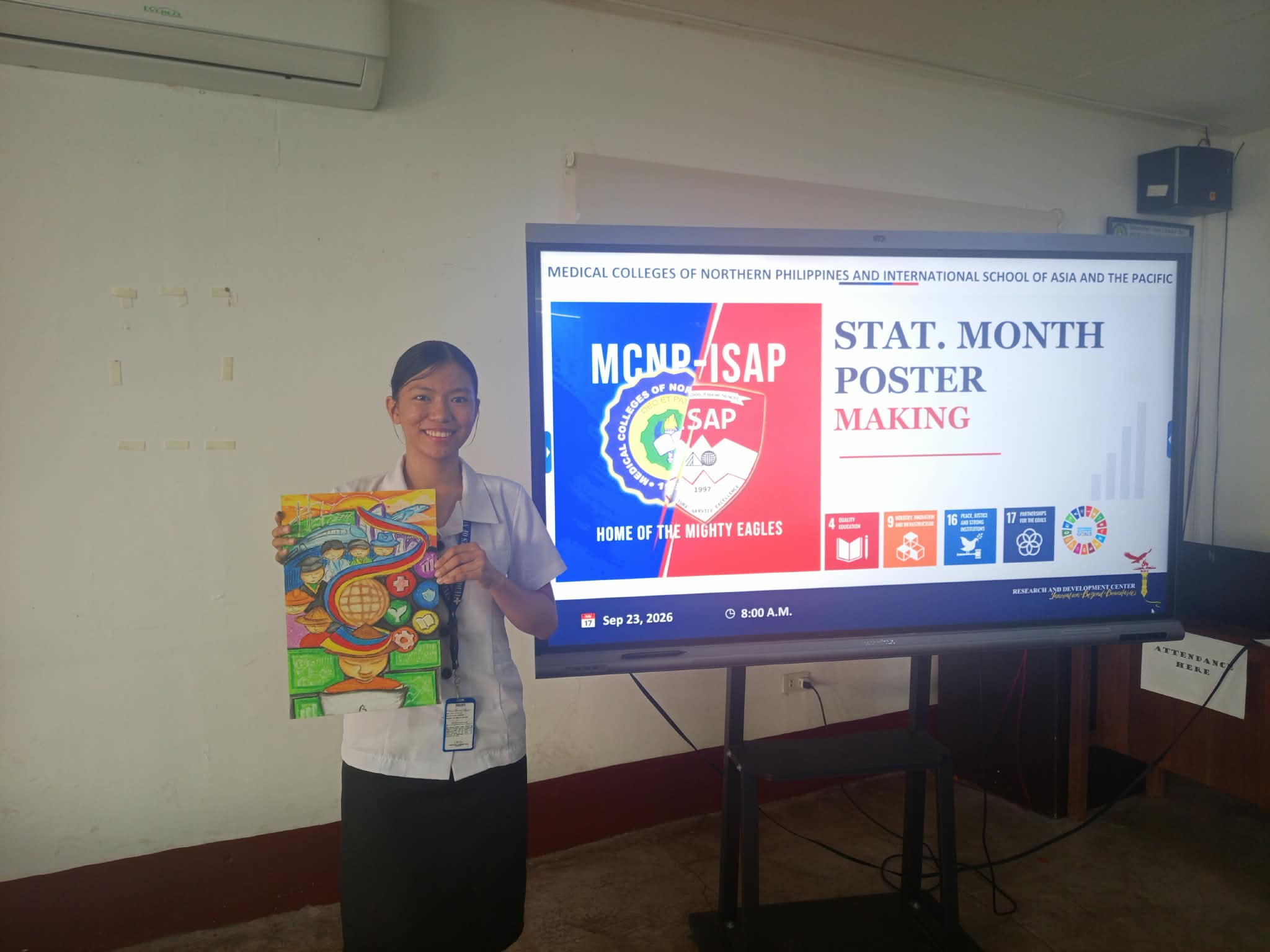 Winning Entries Showcase: MCNP-ISAP Statistical Month Poster-Making Contest