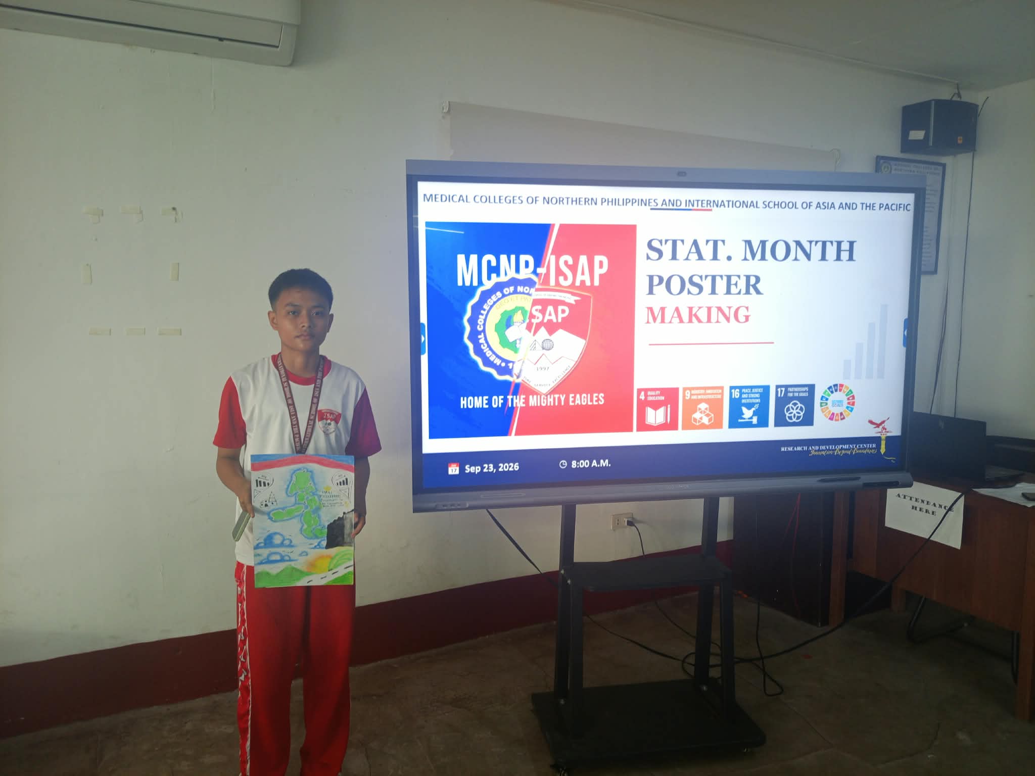 1st Place ISAP Winning Entry presented by Vince Ryan O. Obispado (BSCA)