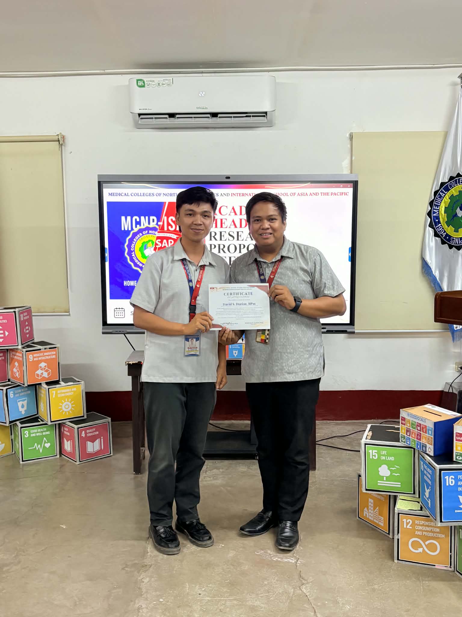 Research Proposal Defense session and discussion