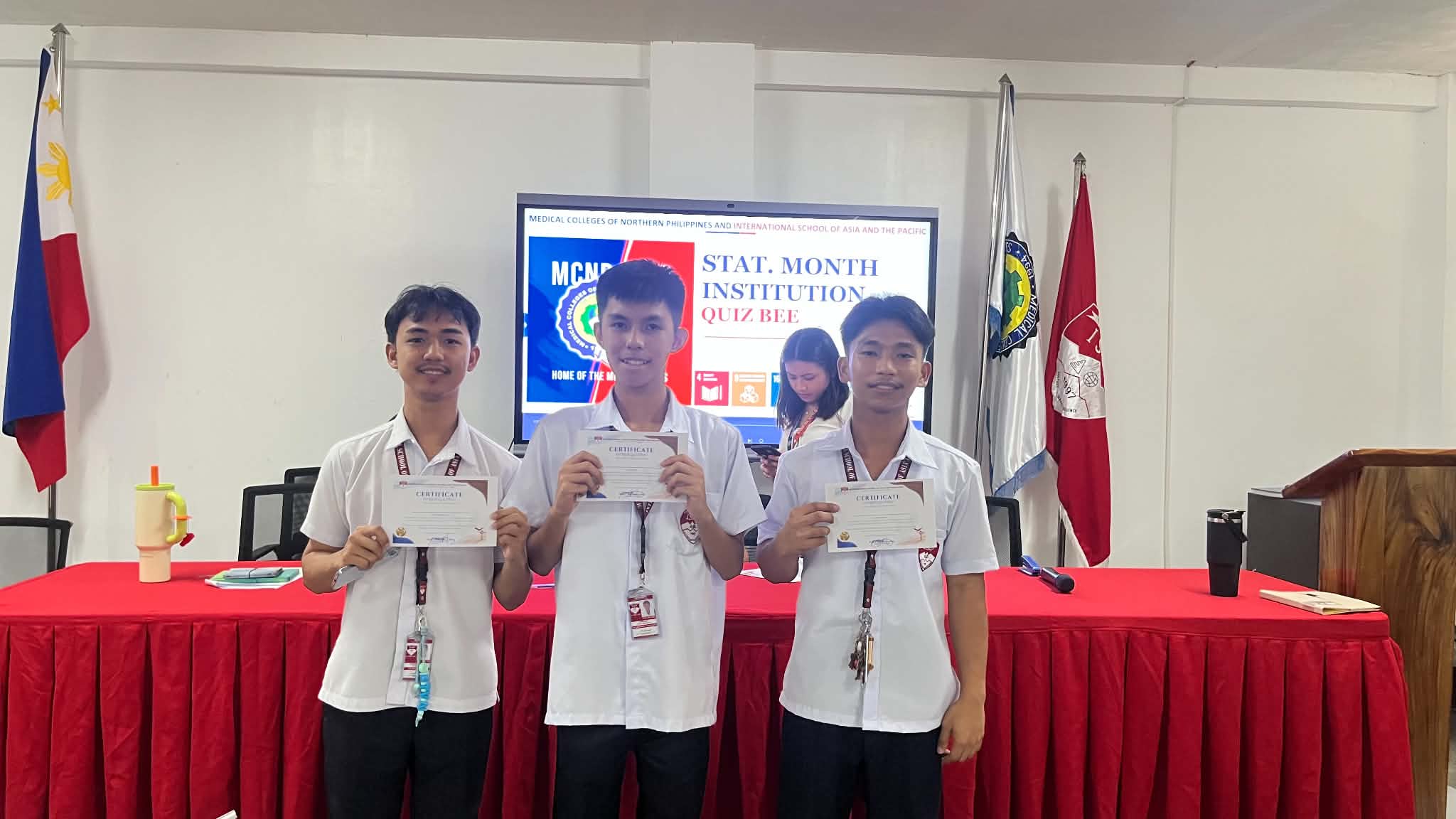Contestants computing statistical values with scratchpads