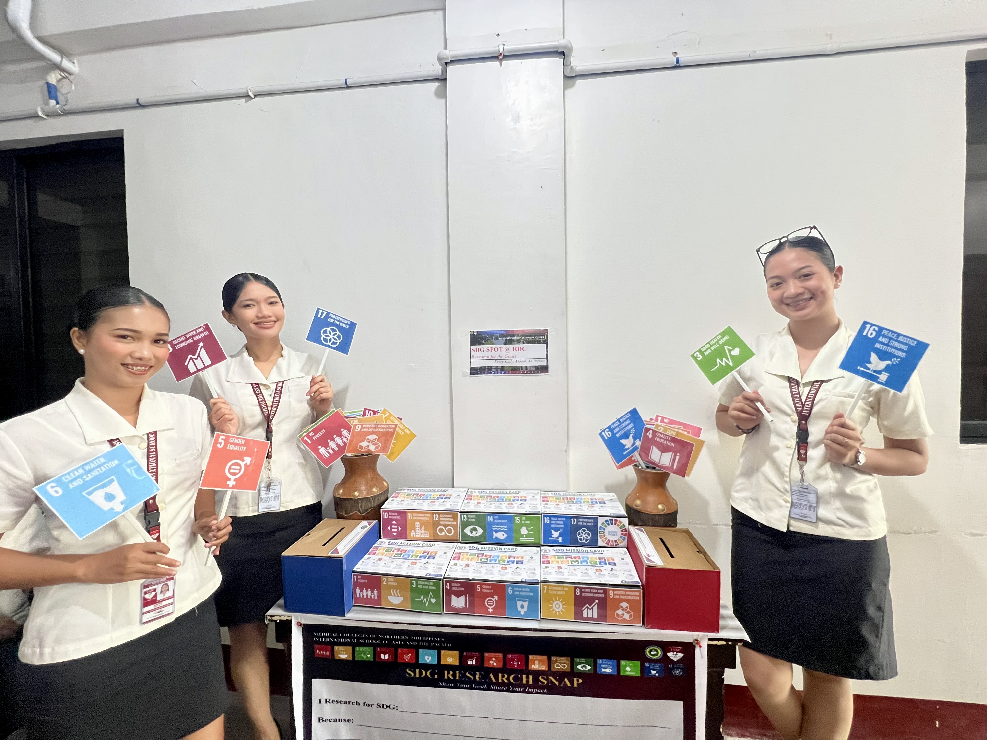 SDG SPOT @ RDC: Research for the Goals - Pick a Goal. Raise Your Flag. Make Your Impact.