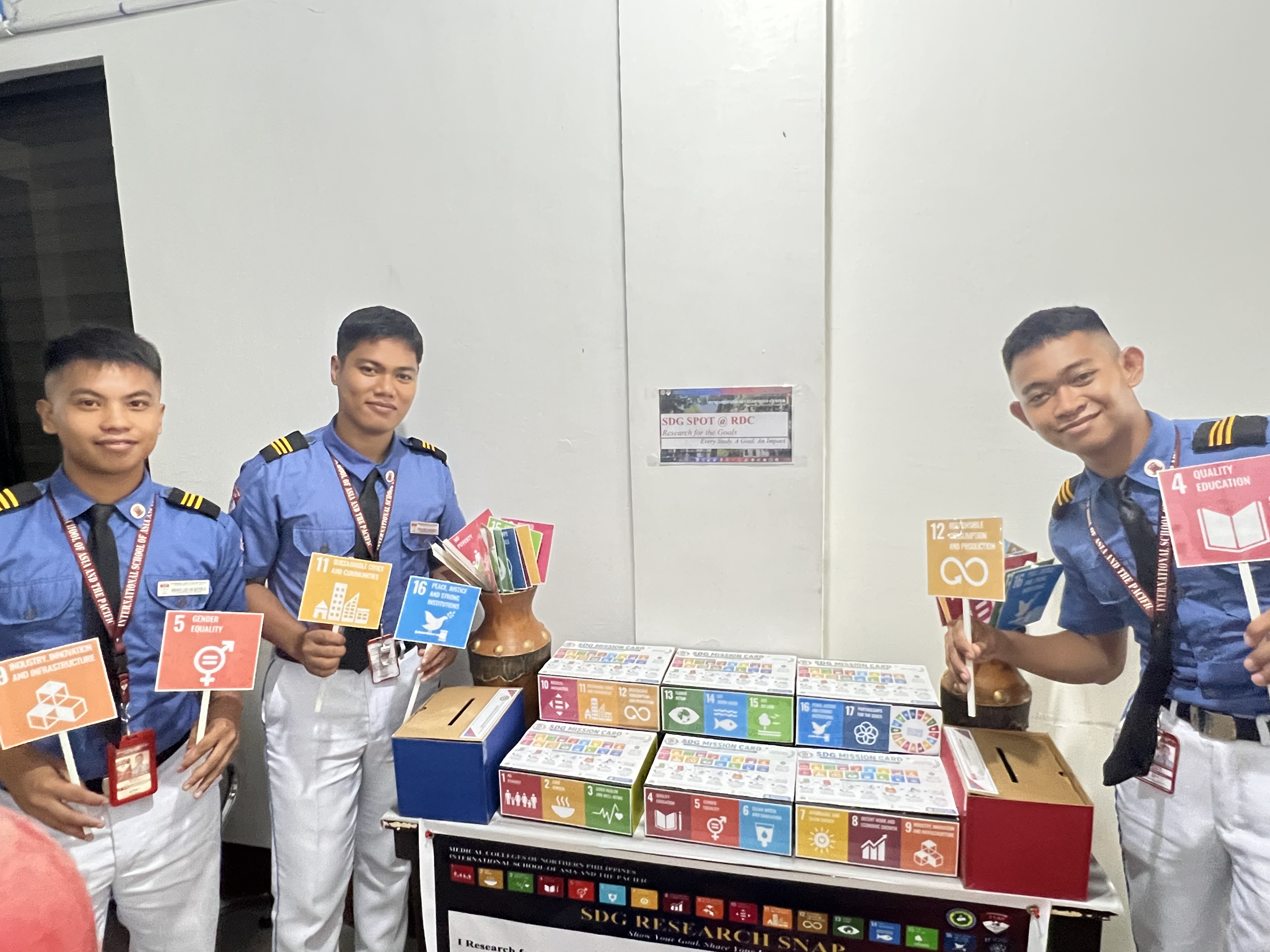 SDG SPOT @ RDC interactive engagement station