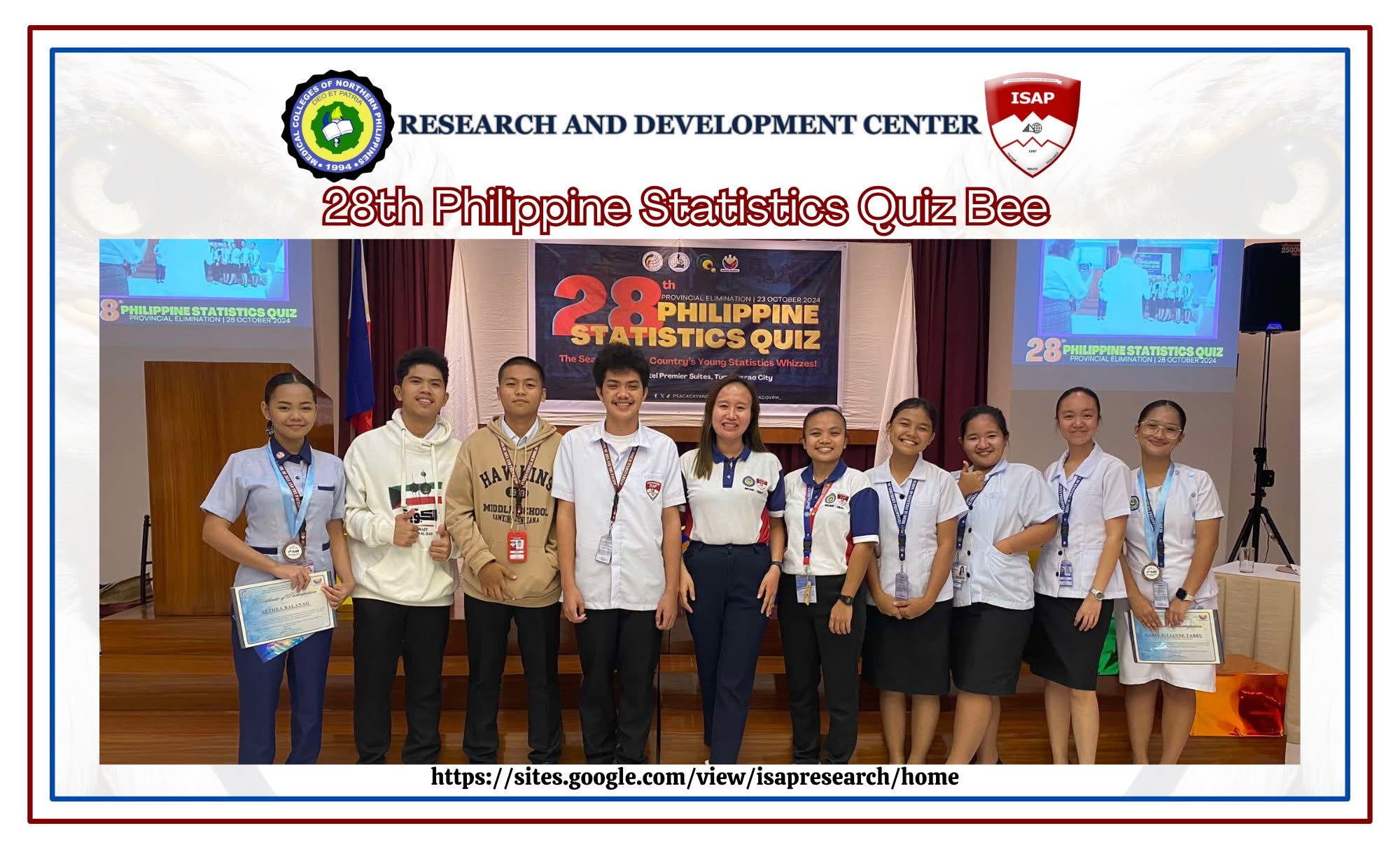 28th Philippine Statistics Quiz Bee