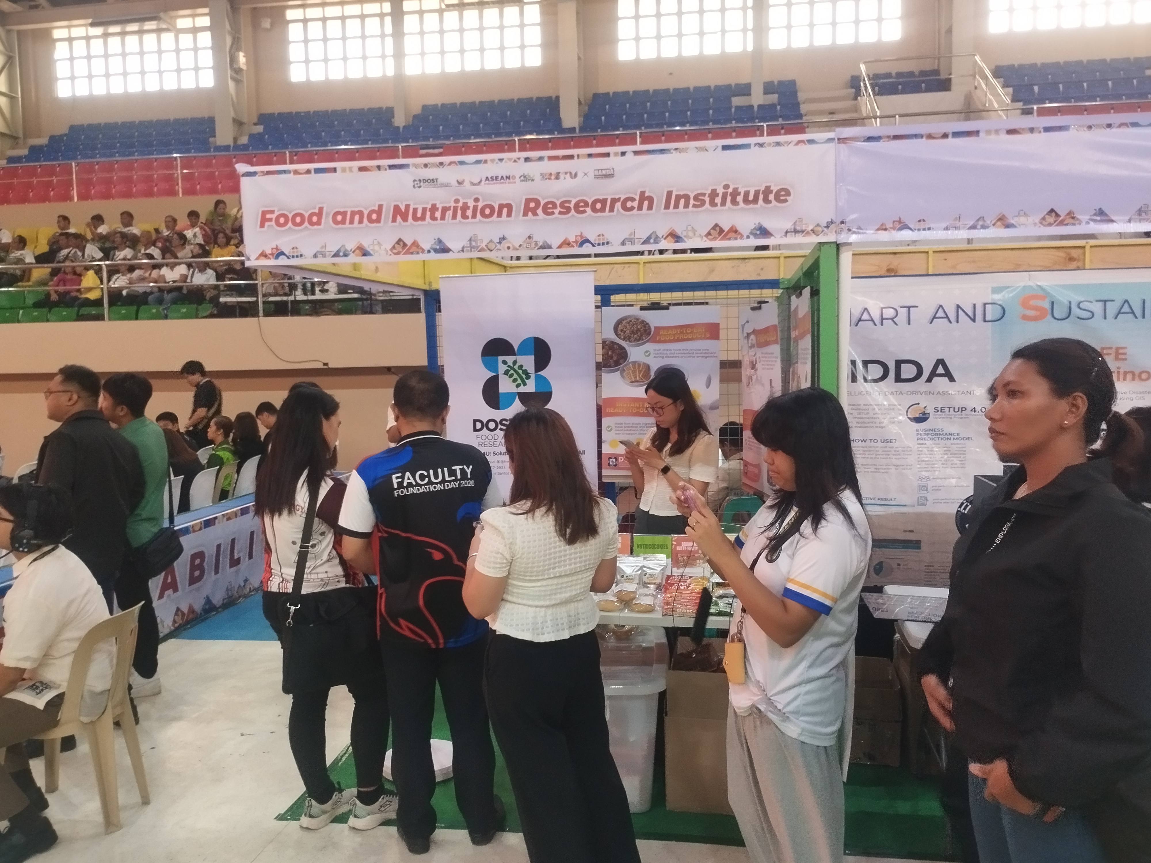 DOST Food and Nutrition Research Institute (FNRI) technology pavilion