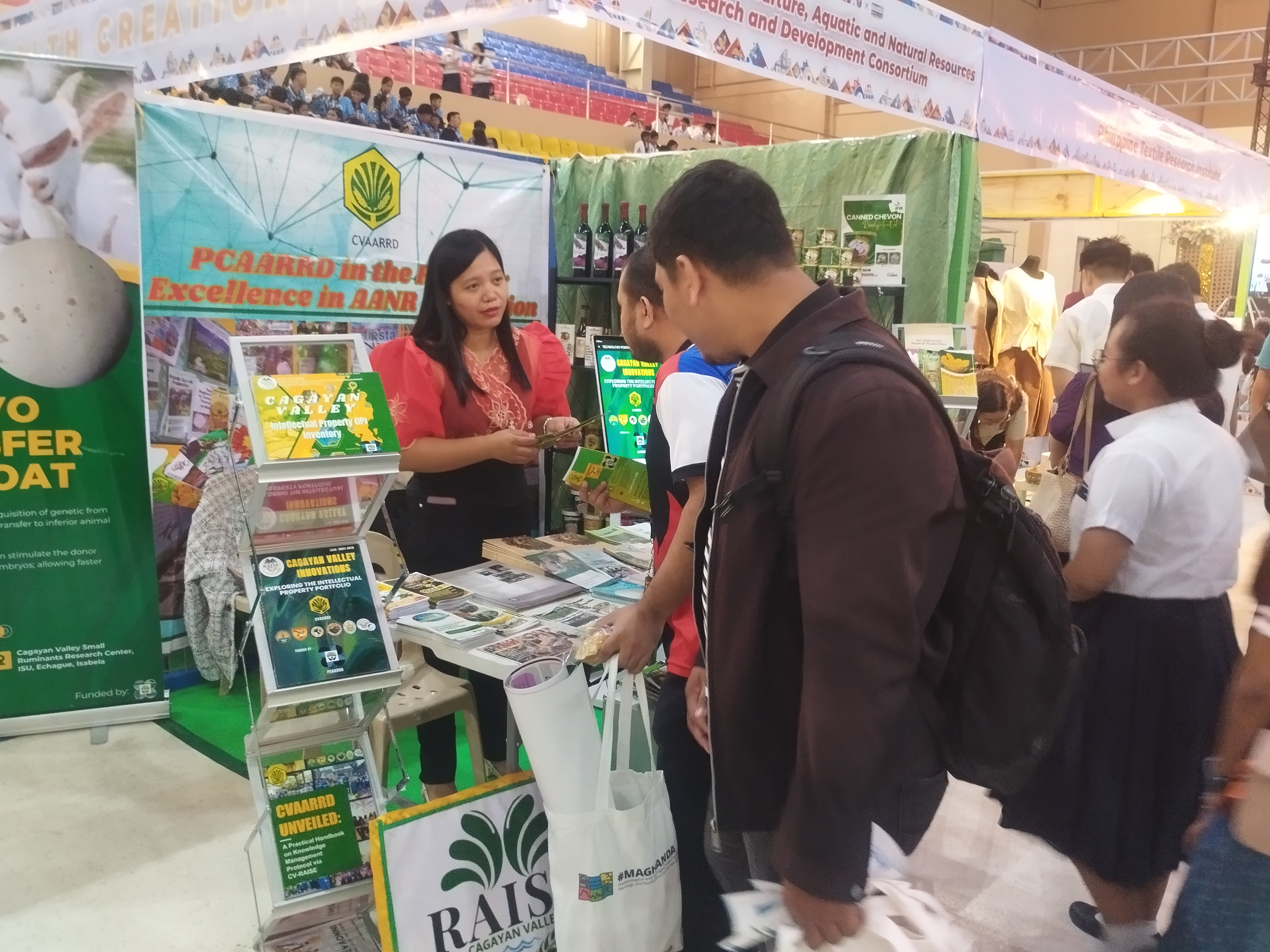 Isabela State University & CVAARRD Innovation Portfolio exhibit
